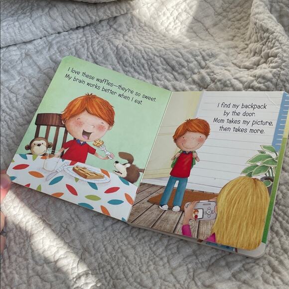 3/$25 🪩 First Day of School Toddler Board Book | Sensory Book - Picture 2 of 4